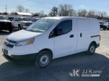2015 Chevrolet City Express Cargo Van Runs & Moves) (Check Engine Light On, Chip in Windshield.)