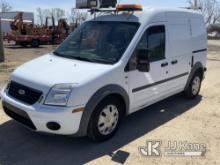 (South Beloit, IL) 2013 Ford Transit Connect Cargo Van Runs & Moves) (Rear Passenger Side Wheel Lock