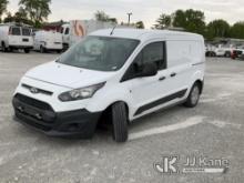 2015 Ford Transit Connect Cargo Van Runs & Not Movable) (Front Drivers Side Steering Assembly Damage