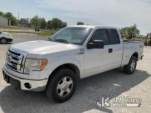 2011 Ford F150 4x4 Extended-Cab Pickup Truck Runs & Moves) (Check Engine Light On, Minor Body Damage