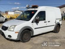 2013 Ford Transit Connect Cargo Van Runs & Moves) (Rust Damage, Paint Damage