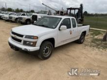 2012 Chevrolet Colorado Extended-Cab Pickup Truck Runs & Moves)  (Traction Control Light Active, Bra