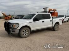 2019 Ford King Ranch F150 4x4 Crew-Cab Pickup Truck Runs & Moves) (Hail Damage