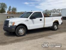 2011 Ford F150 Pickup Truck Runs & Moves) (Jump To Start, Needs Battery, Rust Damage, Paint Damage,