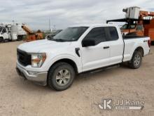 2021 Ford F150 4x4 Extended-Cab Pickup Truck Runs & Moves) (Hail & Paint Damage