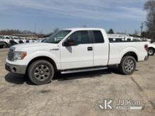 2014 Ford F150 Extended-Cab Pickup Truck Runs, Moves, Airbag Light On, Check Engine Light On,