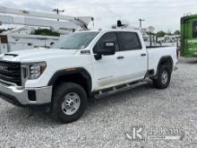 2020 GMC Sierra 2500HD 4x4 Crew-Cab Pickup Truck Runs & Moves) (Body Damage, Tailgate Does Not Open
