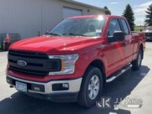 (Maple Lake, MN) 2019 Ford F150 4x4 Extended-Cab Pickup Truck Runs & Moves) (Body Damage, (Seller St