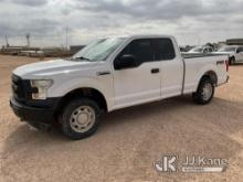 2017 Ford F150 4x4 Extended-Cab Pickup Truck Runs & Moves) (Jump To Start, Paint & Body Damage