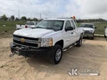 (Houston, TX) 2012 Chevrolet Silverado 2500HD 4x4 Extended-Cab Pickup Truck Runs & Moves) (Jump To S