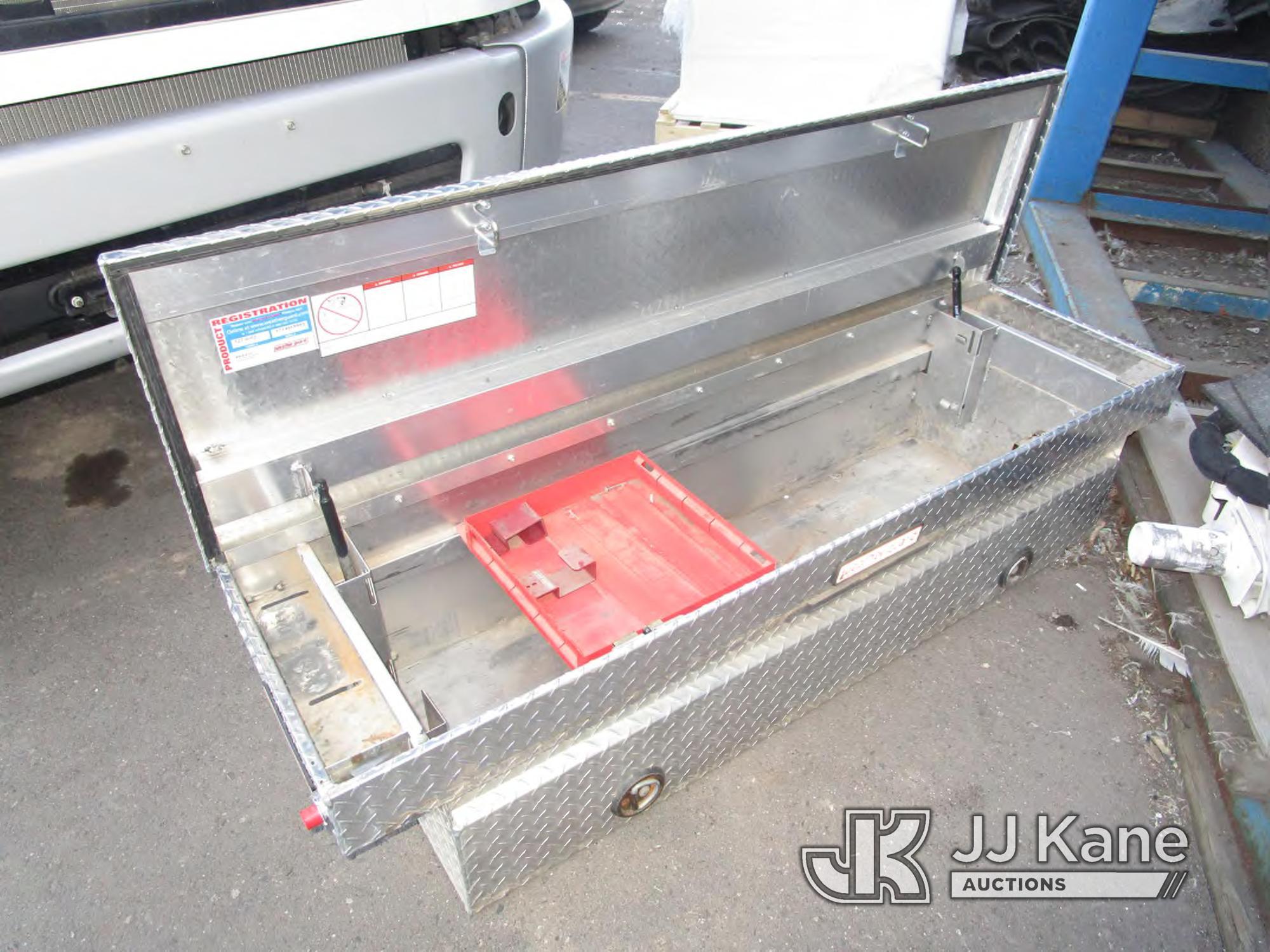 (Duluth, MN) Toolbox Dimensions: 70 Â½in Wide x 20in Deep x 18 Â½in Tall (Has damage from forklift p