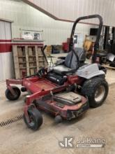 2019 ExMark 60in Z Zero Turn Riding Mower Not Running, Condition Unknown) (Missing Battery, No key, 