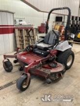 2019 ExMark 60in Z Zero Turn Riding Mower Not Running, Condition Unknown) (Missing Battery, Missing 