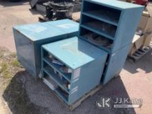 Storage/Shelving Boxes NOTE: This unit is being sold AS IS/WHERE IS via Timed Auction and is located