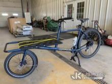 Omnium Cargo Bicycle. SN: WJUM1451R NOTE: This unit is being sold AS IS/WHERE IS via Timed Auction a