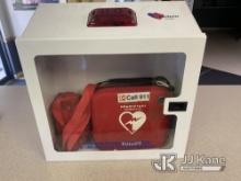 Heartstart Automated External Defibrillator with Heart Station Rescue Case (Powers On Powers On, Ope