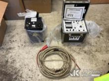 HVI PTS-100 Portable DC Dielectric Tester NOTE: This unit is being sold AS IS/WHERE IS via Timed Auc