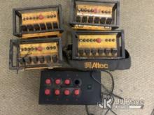 (4) Altec Wireless Digger Remotes (Condition Unknown) NOTE: This unit is being sold AS IS/WHERE IS v