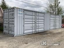 2023 40 ft L x 8 ft W x 9.5 ft H Steel Shipping Container New/Unused