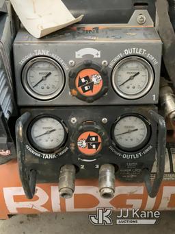 (South Beloit, IL) Rigid Electric 5 gallon air compressor (Runs Runs, Does Not Build Air Pressure