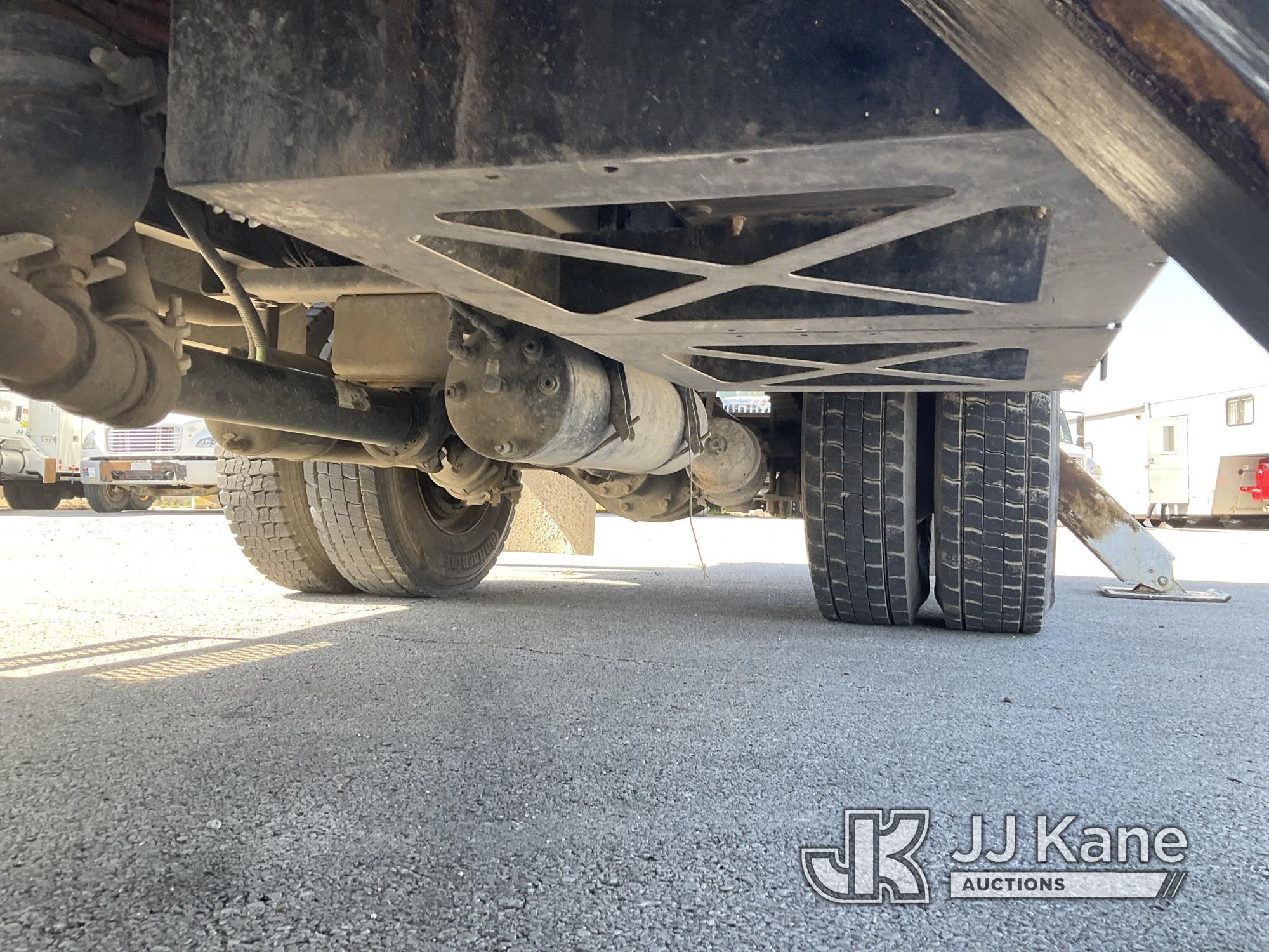 (Kansas City, MO) Altec DM47B-TR, Digger Derrick rear mounted on 2014 FREIGHTLINER M2 106 4x4 Utilit