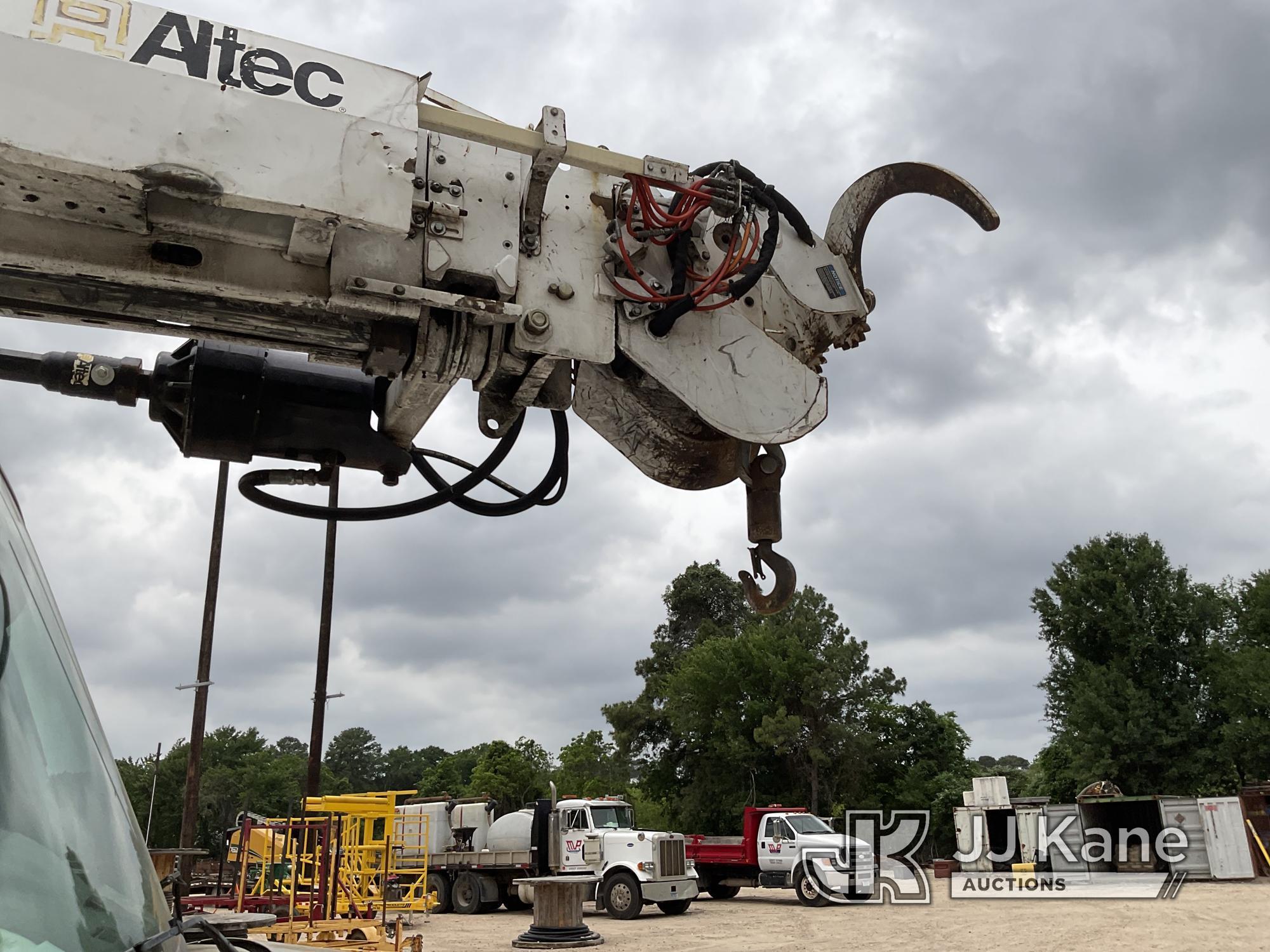 (Cypress, TX) Altec DC47-TR, Digger Derrick rear mounted on 2018 Freightliner M2 106 Utility Truck R