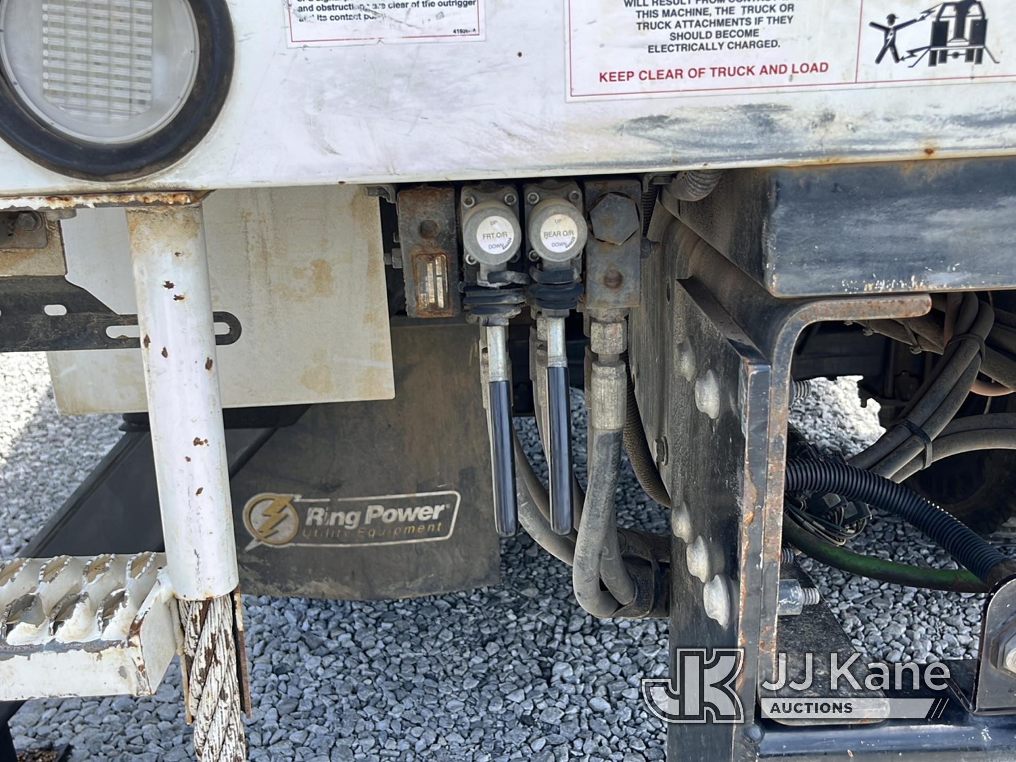 (Covington, LA) Terex TC-55, Material Handling Bucket Truck rear mounted on 2019 Freightliner M2 4x4