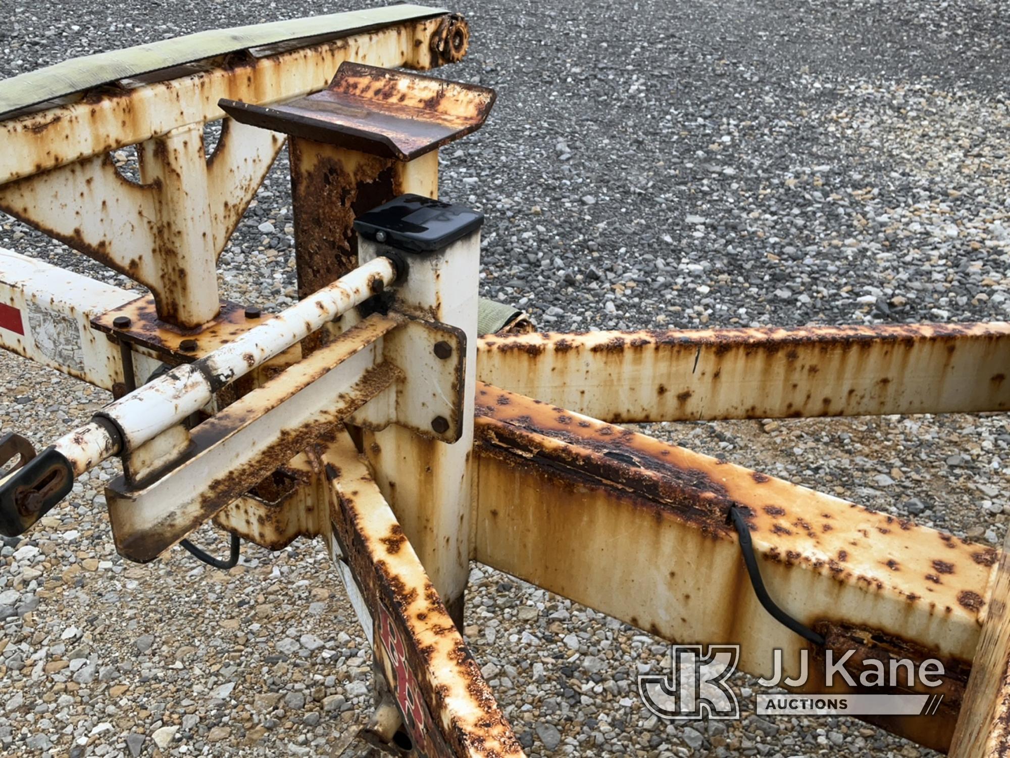 (Hawk Point, MO) 2013 Brooks Brothers PT92-7KE T/A Pole/Material Trailer Rust Damage