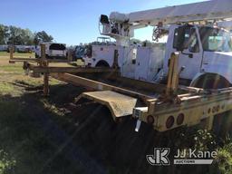(Byram, MS) 2000 Brooks Brothers S/A Extendable Pole Trailer Emergency Breakaway Cable Missing