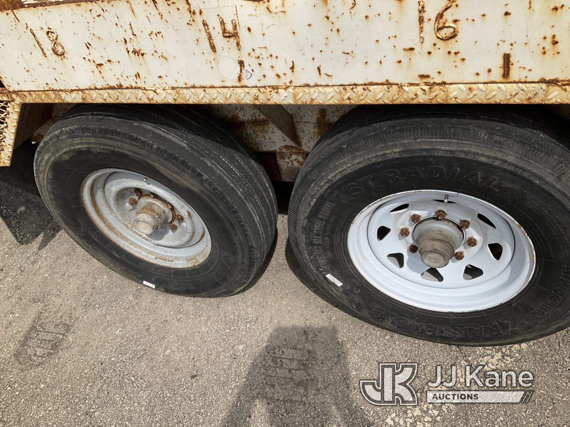 (Kansas City, MO) 2007 Brooks Brothers Extendable T/A Material/Pole Trailer Has Rust, Low Passenger