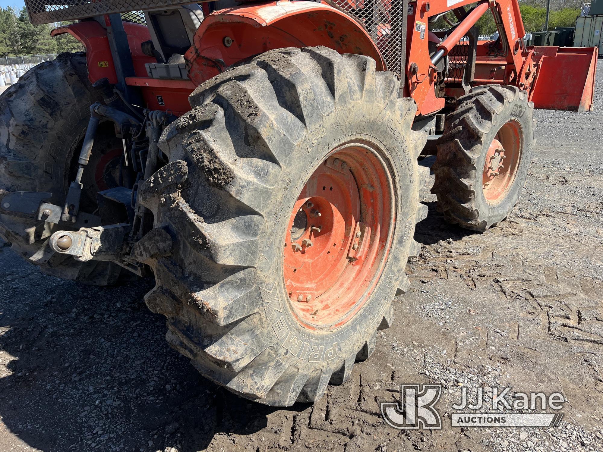 (Homer, LA) Kubota M9540 Utility Tractor Runs, Moves & Operates
