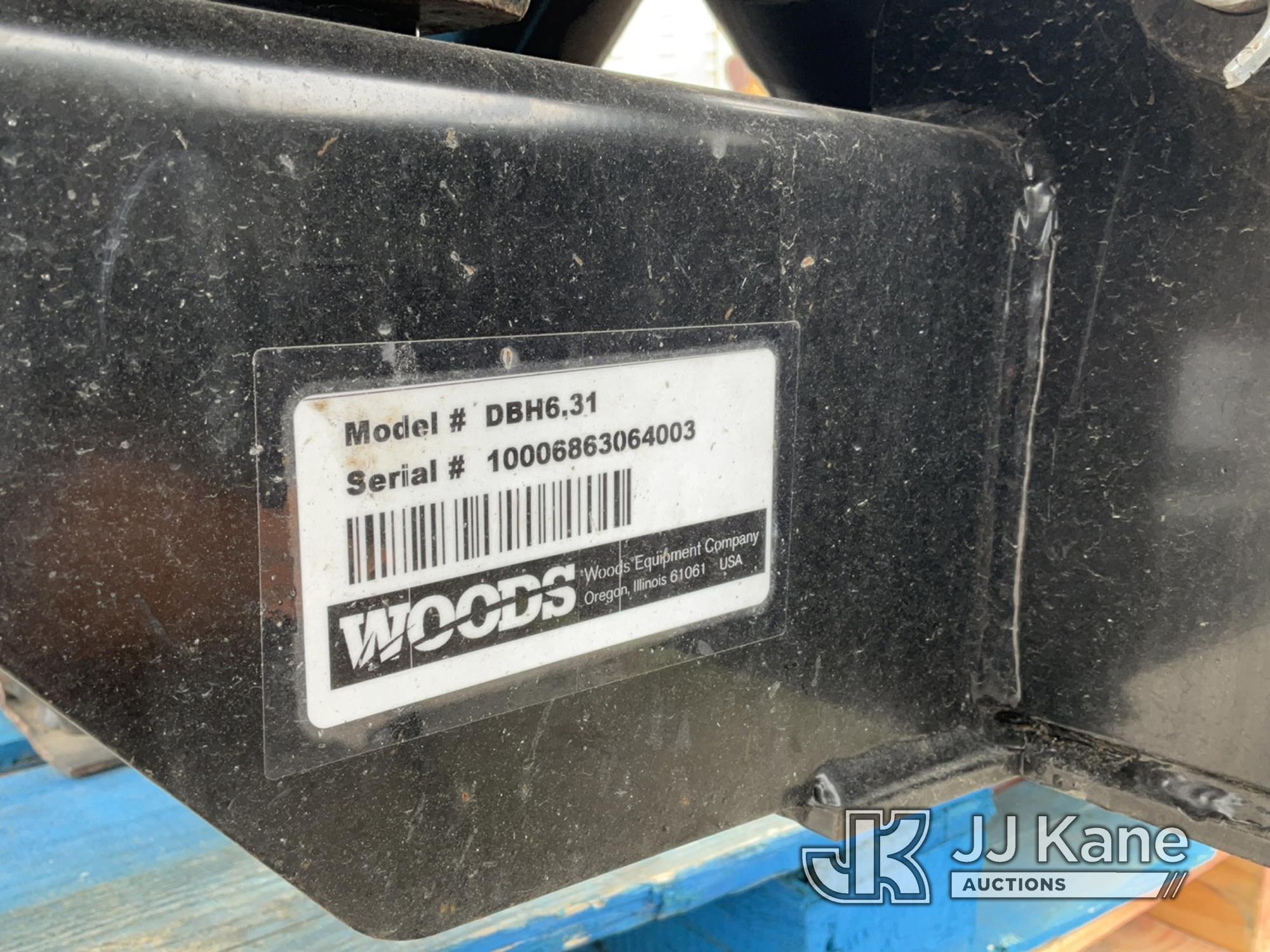(South Beloit, IL) Woods DBH6.31 Seller States-Operational when removed from tractor.