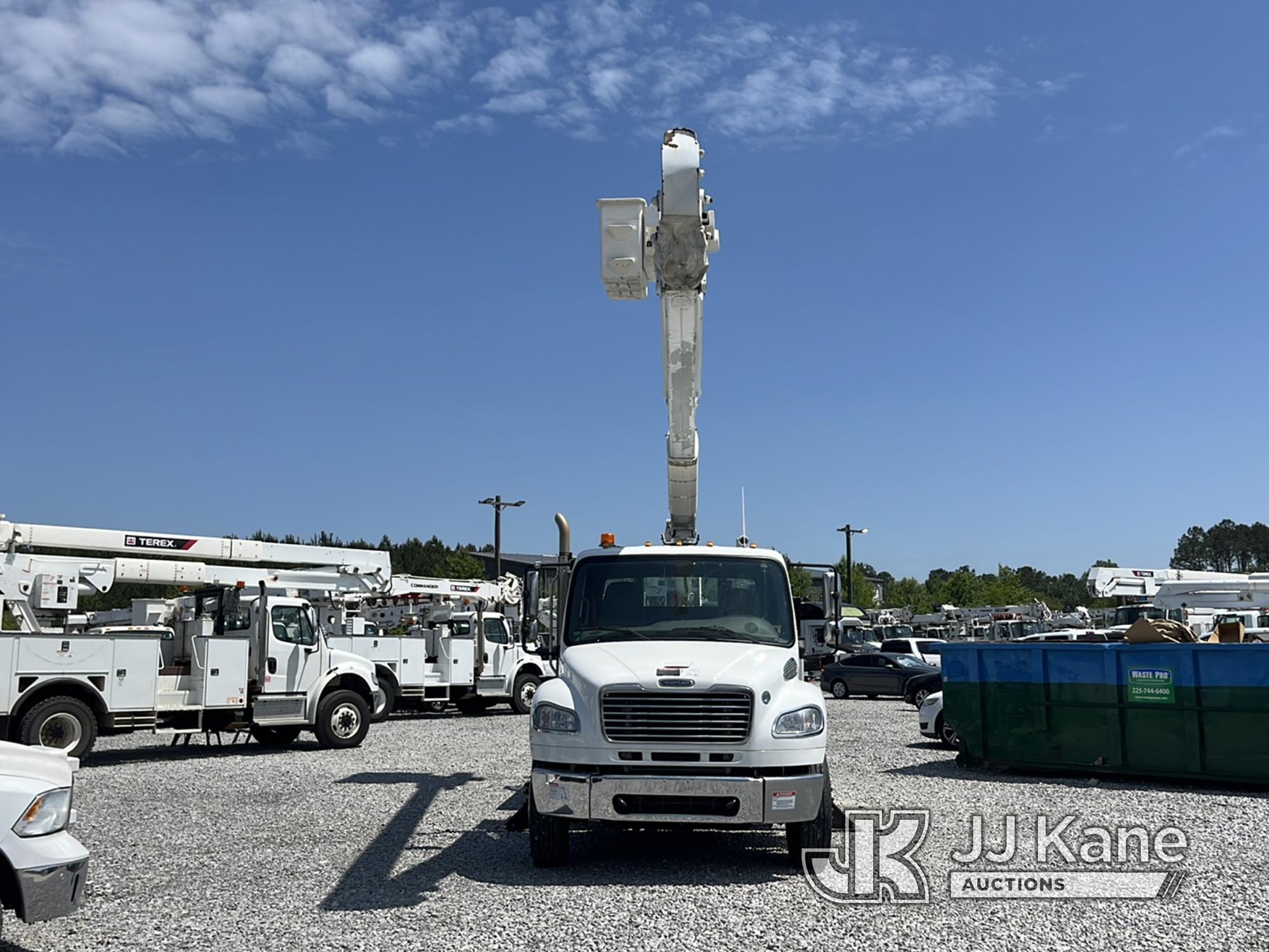 (Covington, LA) HiRanger/Telelect 5TC-55, Material Handling Bucket Truck rear mounted on 2018 Freigh
