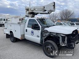 (Springfield, IL) Versalift SST37EIH-01, Articulating & Telescopic Bucket Truck mounted behind cab o