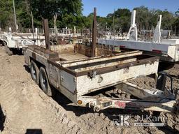 (Cypress, TX) 2007 Brooks Brothers T/A Pole/Material Trailer Stands & Rolls, Serial Number Sticker I