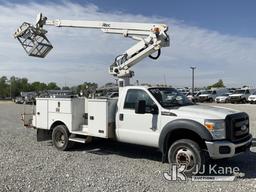 (Hawk Point, MO) Altec AT235-P, Articulating & Telescopic Non-Insulated Cable Placing Bucket Truck m