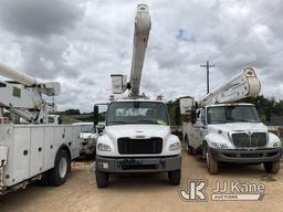 (Houston, TX) Altec AA55-MH, Material Handling Bucket Truck rear mounted on 2018 Freightliner M2 106