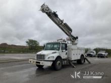 Altec DC47-TR, Digger Derrick rear mounted on 2013 Freightliner M2 106 Utility Truck Runs, Moves, & 
