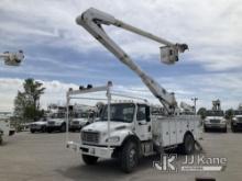 Altec AA755-MH, Material Handling Bucket Truck rear mounted on 2013 Freightliner M2 106 4x4 Utility 