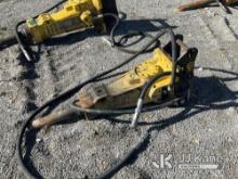 (Hawk Point, MO) Atlas Copco SBU 210 Hydraulic Breaker Attachment (Used ) NOTE: This unit is being s
