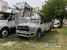 (San Antonio, TX) Posi Plus Uncategorized, Telescopic Non-Insulated Cable Placing Bucket Truck mount