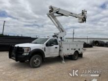 Altec AT41M, Articulating & Telescopic Material Handling Bucket Truck mounted behind cab on 2020 For