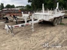 1998 Unknown T/A Pole/Material Trailer No Title) (Stands & Rolls