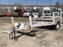 1999 Brindle Extendable Pole/Material Trailer, trailer 19 ft. 9in. x 7ft 8in, deck 4 ft. 10in. x 7 f