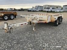 2013 Brooks Brothers PT92-7KE T/A Pole/Material Trailer Surface Rust.