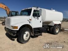 1998 International 4900 Water Tank Truck Engine Will Turn And Crank, Not Starting, Possibly Just Low
