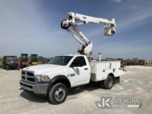 Altec AT37G, Articulating & Telescopic Bucket Truck mounted behind cab on 2016 RAM 5500 Service Truc