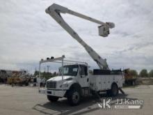 Altec AA755-MH, Material Handling Bucket Truck rear mounted on 2014 Freightliner M2 106 4x4 Utility 