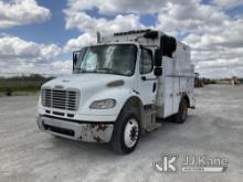 2011 Freightliner M2 106 Air Compressor/Enclosed Utility Truck Runs, Moves & Operates)(Rust & Paint 