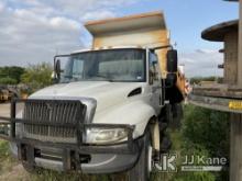 2006 International 4300 Dump Truck Runs & Dump Operates) (Will Not Move, Driveshaft Spins, Even In G